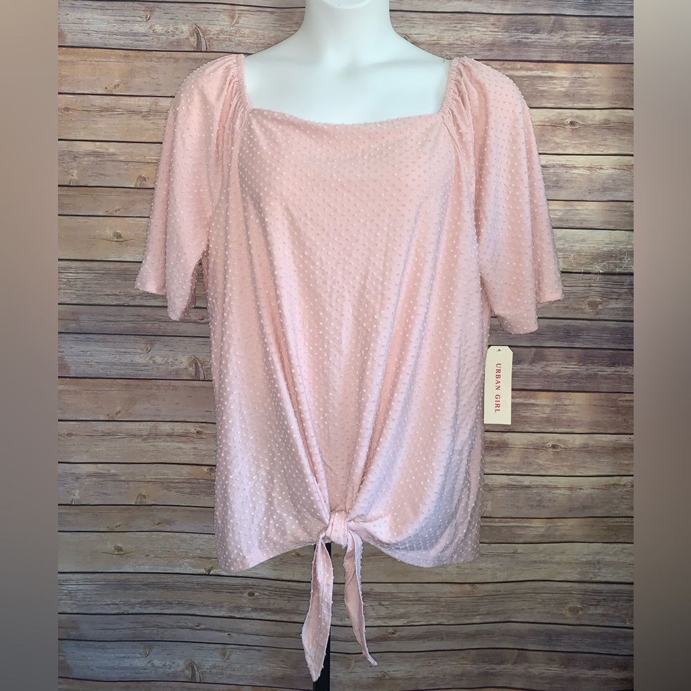 Urban Girl front tie Blouse - Size 2X